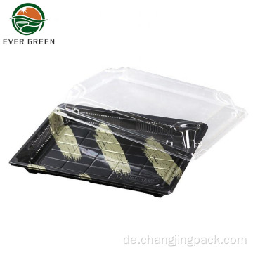 Umweltfreundliche Plastik-Einweg-Lebensmittel-Food-Tablett Sushi Box